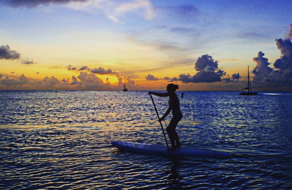 Barbados stand up paddleboarding