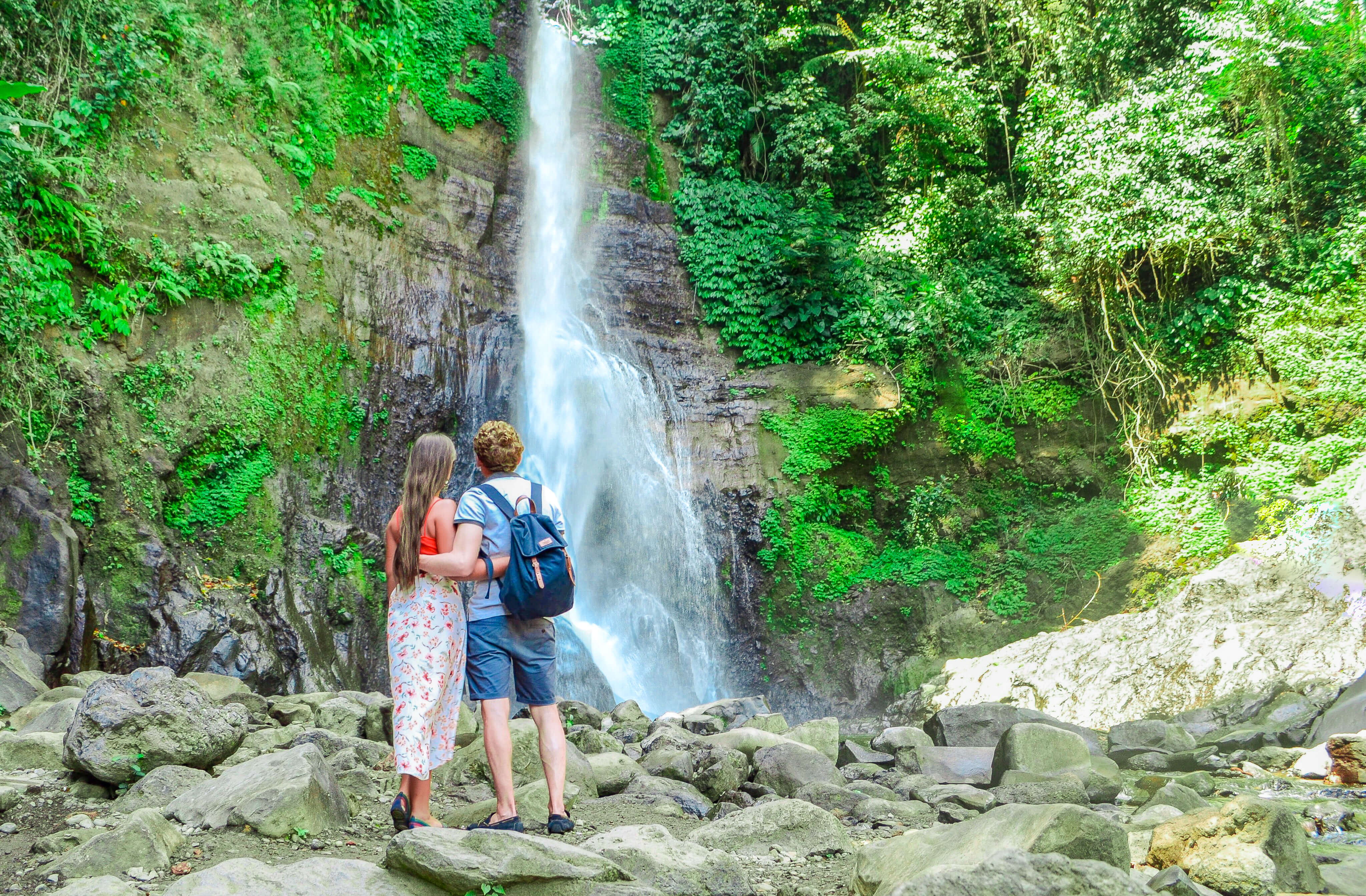 Bali Golden Tour - Gitgit waterfall in Northern Bali, Indonesia