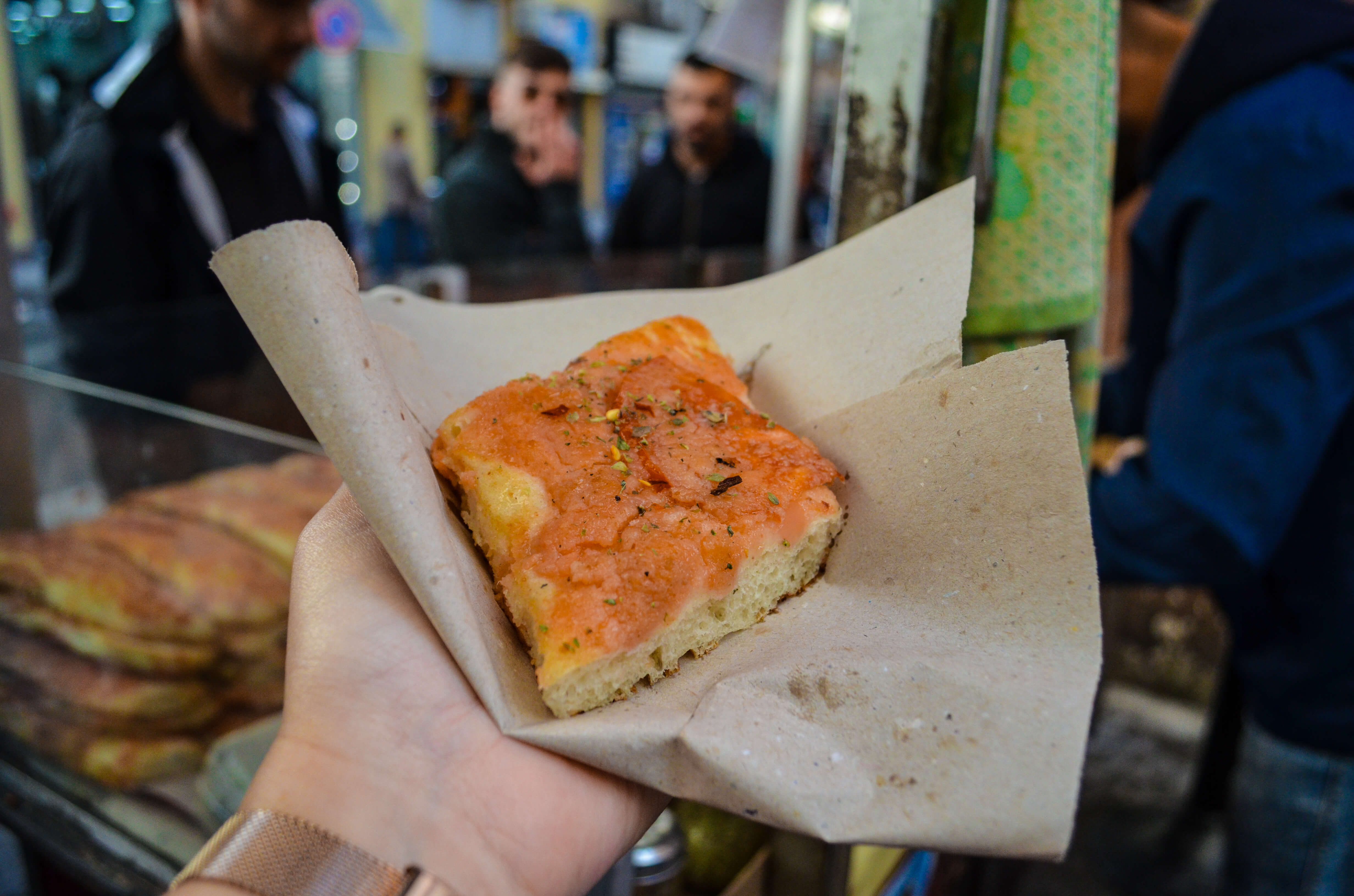 Palermo street food tour with Streaty - Sfincionello