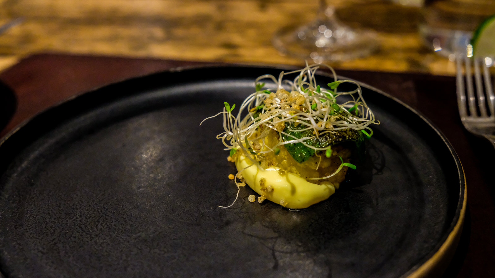 Dining at the Forest Side, Grasmere, Cumbria - Charred Cauliflower