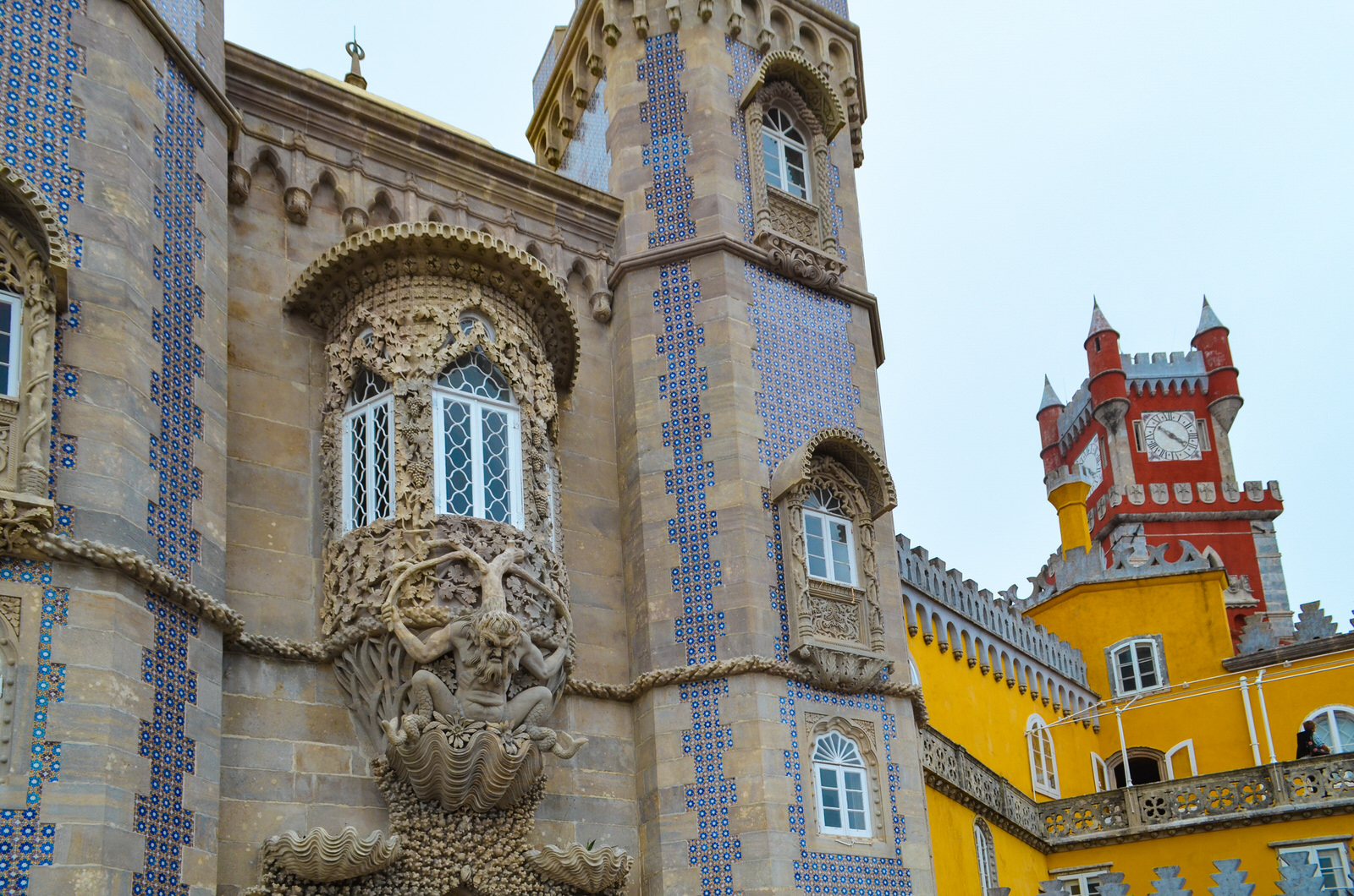 24 Hours in Sintra: Pena Palace architecture, Sintra, Portugal
