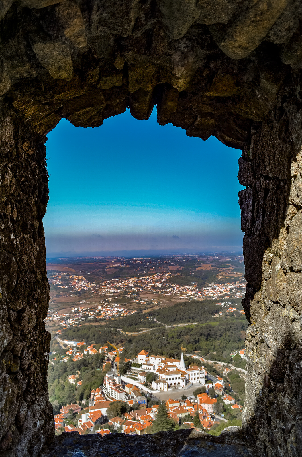 Sintra national park, Portugal photos - Views from Moorish Castle