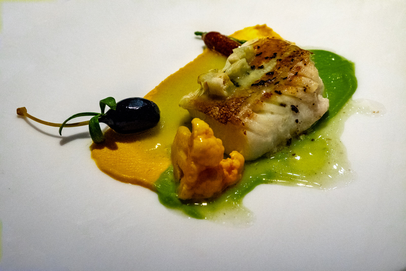 Ametsa with Arzak Instruction, London - cod with chic(k) painting