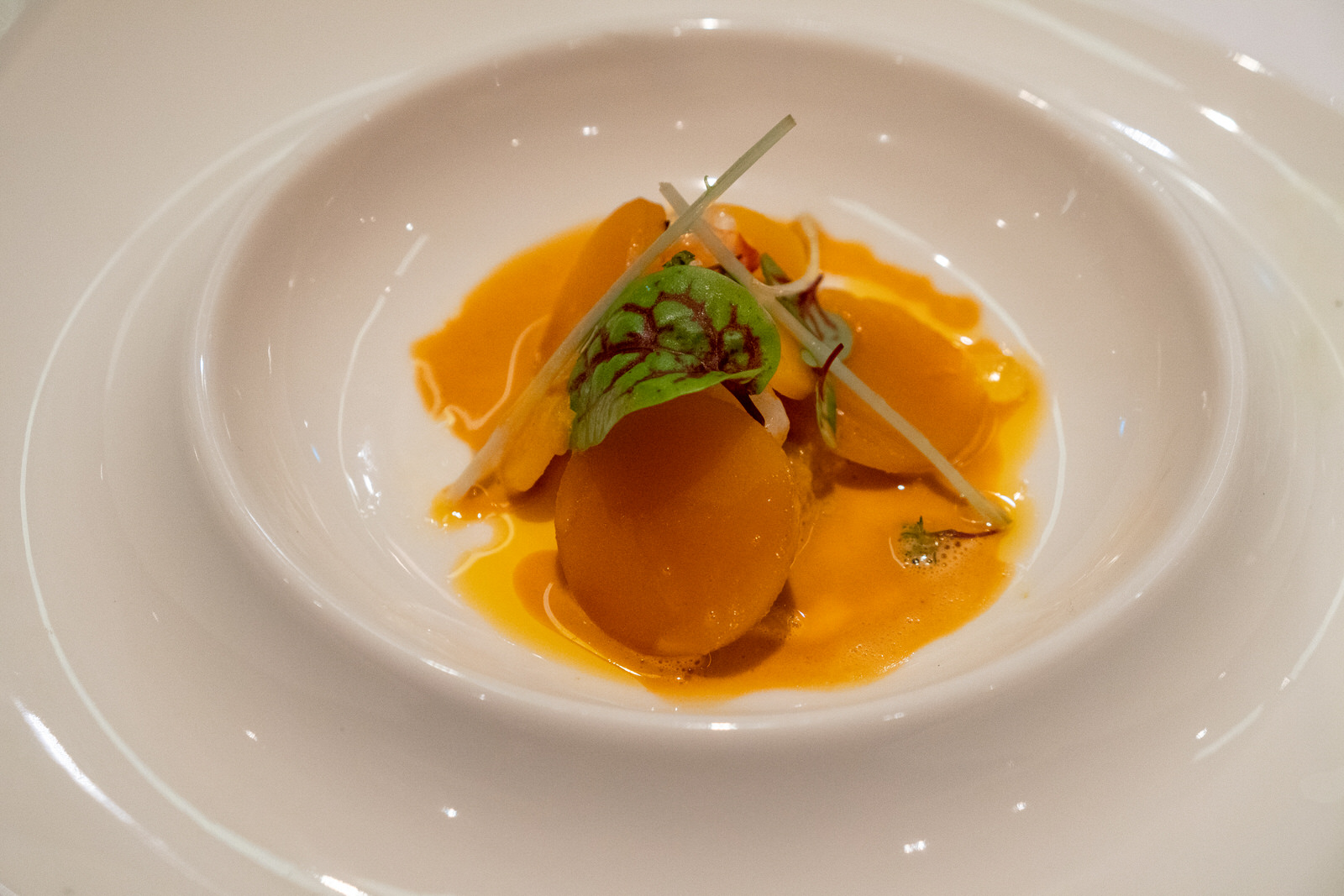 Alma Singapore - Lobster with pumpkin and bergamot