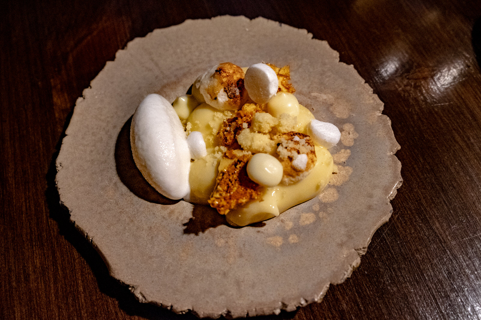 Holbeck Ghyll - Lemon meringue dessert, Lake District