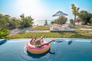 Azura Benguerra - Royal Beach Villa swimming pool, Bazaruto archipelago, Mozambique