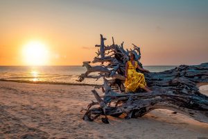 Azura Benguerra - Sunset on the beach, Bazaruto archipelago, Mozambique