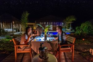 Azura Benguerra - Seafood BBQ dinner, Bazaruto archipelago, Mozambique