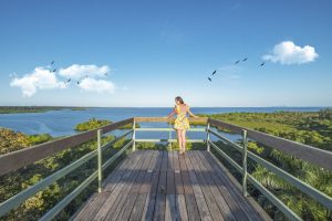 View from the observation tower, Tranquilo Bay, Bocas del Toro, Panama