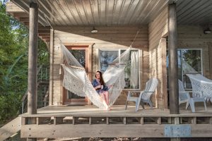 Relaxing at Tranquilo Bay, Bocas del Toro, Panama