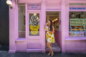 Best ice cream in London - Mister Fitz ice cream sandwiches in Soho