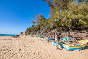 Exploring the dunes and beaches in Tofo, Mozambique