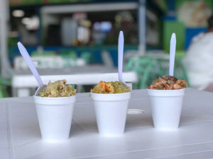 Ceviche at Mercado do Mariscos - Seafood market in Panama City, Panama