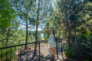 Balcony of Canyon View Suite at Pine Ridge Inn, Bend, Oregon