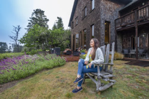 Exterior of Brewery Gulch Inn, Mendocino, California