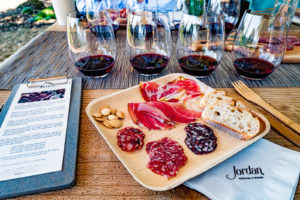 Chateau Block Cabernet Sauvignon wine tasting at Jordan Winery, Sonoma, California