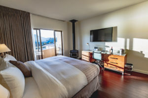 Junior Suite Bedroom at Acqua Hotel, Marin, California