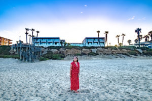 Tower 23 hotel on Pacific Beach, San Diego, California