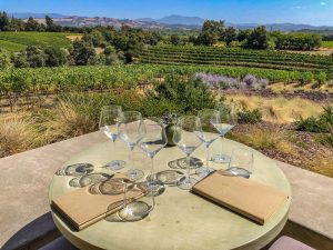 Wine tasting at MacRostie, Sonoma Wine Country