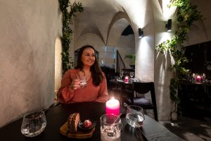 Dinner and drinks at Trinity, Vilnius, Lithuania